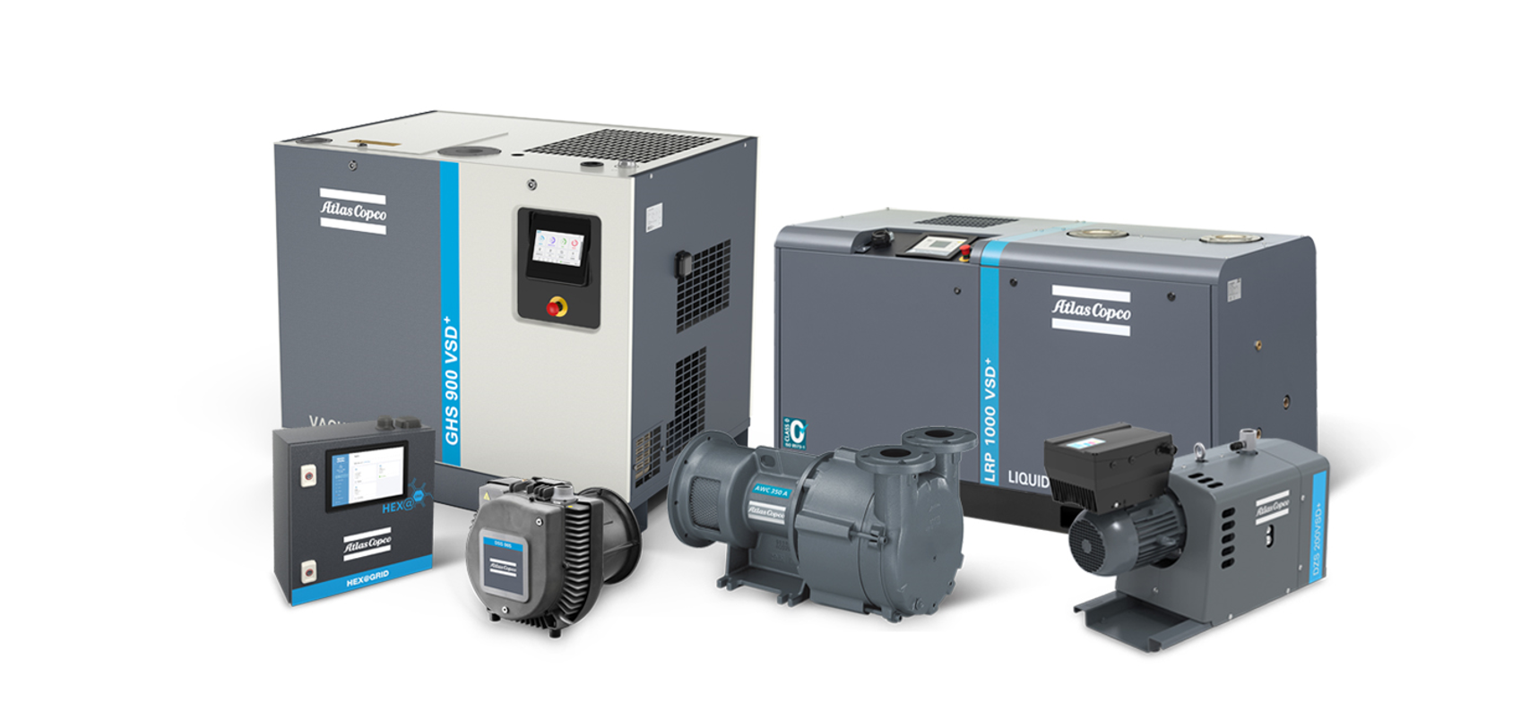 Atlas Copco Pump Range Vacuum Pumps for Sale Ireland